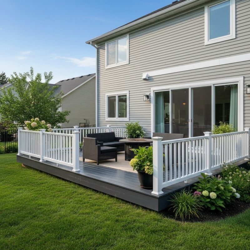 Deck Railing Installation detail