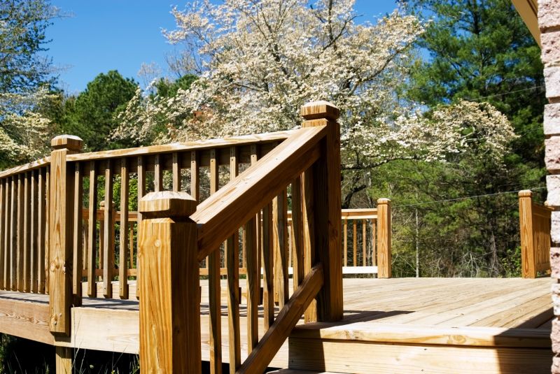 Deck Railing Installation detail