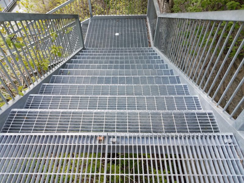 Metal Stairs Repair detail