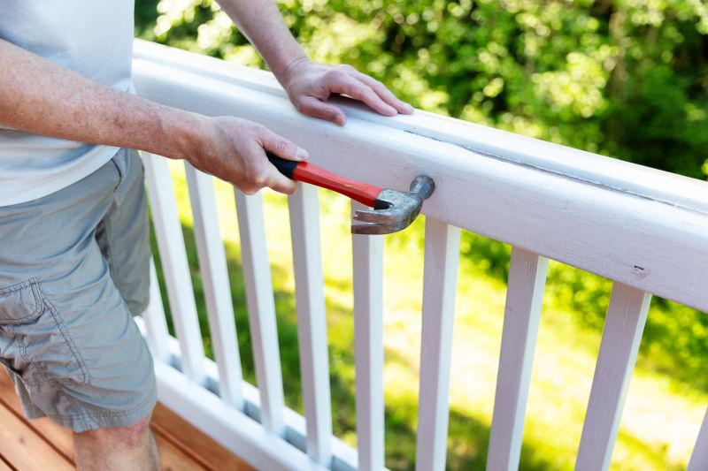 Wood Handrail Repair in Wilmington, NC